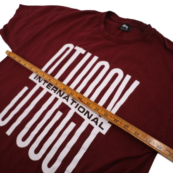 Stussy International Spellout Graphic T Shirt - Picture 7 of 8